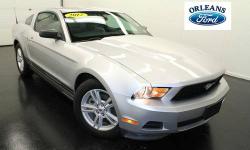 ***20 MUSTANGS IN STOCK TODAY***, ***CLEAN CAR FAX***, ***DAYTIME RUNNING LIGHTS***, ***INGOT SILVER METALLIC***, and ***ONE OWNER***. How inviting is this handsome 2012 Ford Mustang? A very nice ONE-OWNER vehicle, at a great price like this, is getting