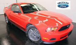 ***BLACK LEATHER***, ***CLEAN CAR FAX***, ***FINANCE HERE***, ***ONE OWNER***, ***PREMIUM PACKAGE***, and ***RACE RED***. Power to spare! Don't miss the great bargain! Your time is almost up on this outstanding 2012 Ford Mustang. The high performance
