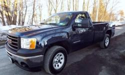One owner, LOW miles (25,484) drove around town locally. Recently professionally cleaned.
Very Clean! Excellent - Like New condition. Well maintained. Inspected through July 2015.
~ 2012 GMC Sierra 1500 work truck. 4 Wheel Drive, regular cab, 8 foot box,