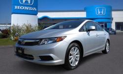 2012 Honda Civic Sdn 4dr Car EX
Our Location is: Baron Honda - 17 Medford Ave, Patchogue, NY, 11772
Disclaimer: All vehicles subject to prior sale. We reserve the right to make changes without notice, and are not responsible for errors or omissions. All