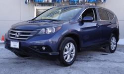 2012 Honda CR-V EX - Sunroof - CD Audio - Alloy Wheels - Very Clean - Only 38K Miles 2012 Honda CR-V EX 4dr SUV (2.4L 4cyl) with Twilight Light Metallic Exterior, Gray Interior. Loaded with 2.4L I4 MPI Engine, Automatic Transmission, Cloth Seats, Power
