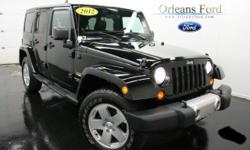 ***SAHARA UNLIMITED***, ***CLEAN ONE OWNER CARFAX***, ***AUTOMATIC***, ***HARD TOP***, ***WE FINANCE JEEPS***, and ***TRADE HERE***. This robust 2012 Jeep Wrangler, hauls tons of stuff, runs great and will go where you want to go! It is what it is! This