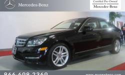 Mercedes-Benz of Massapequa presents this CARFAX 1 Owner 2012 MERCEDES-BENZ C-CLASS with just 15533 miles. Represented in BLACK. Under the hood you will find the 3.0L DOHC 24-valve V6 engine coupled with the 7-SPEED AUTOMATIC TRANSMISSION -INC: TOUCH