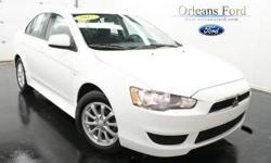 ***LOW MILES***, ***PRICED TO SELL***, ***WE FINANCE***, ***WARRANTY HERE***, ***CLEAN ONE OWNER CARFAX***, and ***CALL US TODAY***. This 2012 Lancer is for Mitsubishi fanatics looking all around for that perfect, fuel-efficient car. Want to save some