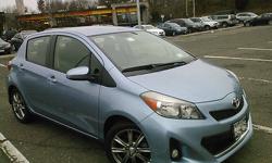 Condition: Used
Exterior color: Blue
Interior color: Sport fabric, charcoal
Transmission: Automatic
Fule type: GAS
Engine: 4
Drivetrain: FWD
Vehicle title: Clear
Body type: Hatchback
DESCRIPTION:
2012 Toyota Yaris SE, 5-door Hatchback 4-speed automatic