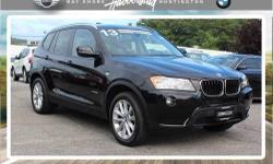 We priced this BMW X3 to sell quickly! You will find that is vehicle is loaded with options like: an Anti-Theft Alarm System, a Rear-Window Defroster, a Dynamic Cruise Control, Child Safety Rear Door Locks, a High-Gloss Black Instrument Panel, a Tire