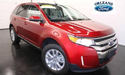 ***ALL WHEEL DRIVE***, ***LIMITED***, ***MOONROOF***, ***NAVIGATION***, and ***RUBY RED***. What a terrific deal! Nice SUV! Ford has outdone itself with this terrific 2013 Ford Edge. It just doesn't get any better at this price! Climb into this