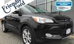 Ford Certified, AWD, Automatic temperature control, Front dual zone A/C, Memory seat, and Power Panorama Roof. Free range passengers! Friendly Prices, Friendly Service, Friendly Ford! brbrHow economical is this! Just in, this outstanding 2013 Ford Escape