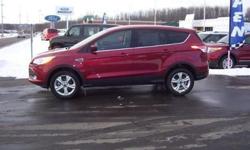 Like New Ford Escape SE with less than 10K miles! 1.6L EcoBoost Engine will get you 30 MPG! Four Wheel Drive, Power Windows and Locks, CD and Cruise, Tilt, Alloy Rims, SYNC Bluetooth System and More!
Our Location is: Shepard Bros Inc - 20 Eastern Blvd,