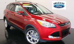 ***NAVIGATION***, ***ONE OWNER***, ***ORIGINAL MSRP $35525***, ***PARKING TECHNOLOGY PACKAGE***, ***RUBY RED***, ***TITANIUM 4X4***, and ***TRAILER TOW***. This fully-loaded 2013 Ford Escape is the fully-loaded SUV you have been looking to get your hands
