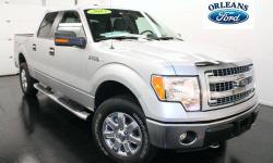 ***#1 BEST PRICE SUPERCREW***, ***3:55 ELECTRONIC LOCKING AXLE***, ***5.0L V8***, ***CLEAN CAR FAX***, ***ONE OWNER***, ***XLT CHROME PACKAGE***, and ***XLT***. Orleans Ford Mercury Inc is excited to offer this rugged 2013 Ford F-150. Rack up savings on