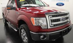 ***CHROME PACKAGE***, ***CLEAN CAR FAX***, ***ONE OWNER***, ***ORIGINAL MSRP $38775***, ***POWER DRIVERS SEAT***, ***RUBY RED***, ***SUPERCAB 4X4***, ***TAILGATE STEP***, and ***XLT***. Thank you for taking the time to look at this stout 2013 Ford F-150.