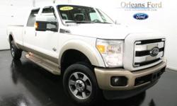 ***KING RANCH***, ***MOONROOF***, ***NAVIGATION***, ***6.2L GAS V8***, ***HEATED COOLED SEATS***, ***8' BOX***, and ***CLEAN ONE ONWER CARFAX***. This durable 2013 Ford F-250SD is the truck that you have been looking for. This outstanding, one-owner