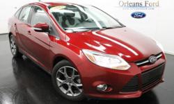 ***CLEAN CAR FAX***, ***LEATHER***, ***ONE OWNER***, ***PERIMETER ALARM***, ***SATELLITE RADIO***, and ***SE APPEARANCE PACKAGE***. Your quest for a gently used car is over. This fantastic-looking 2013 Ford Focus has only had one previous owner, with a