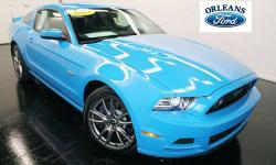 ***ACCIDENT FREE CARFAX***, ***AUTOMATIC***, ***BREMBO BRAKE PKG***, ***ONE OWNER***, ***ORIGINAL MSRP $40660***, ***REAQUIRED VEHICLE***, ***REAR VIDEO CAMERA***, ***RECARO LEATHER SEATS***, and ***SECURITY PKG***. This 2013 Mustang is for Ford fans who