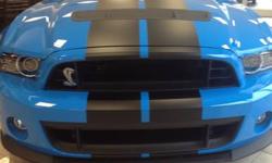Speaks for itself.
20th anniversary SVT Shelby GT500
Grabber Blue exterior with flat black racing stripes.
Black leather bucket seats with cobra emblem.
To much to list. Look at the window sticker.
This ad was posted with the eBay Classifieds mobile app.