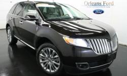 ***NAVIGATION***, ***MOONROOF***, ***20"" CHROME WHEELS***, ***ELITE PACKAGE***, ***PREMIUM PACKAGE***, ***THX AUDIO***, ***CARFAX ONE OWNER***, ***ACCIDENT FREE CARFAX***, and ***REAQUIRED VEHICLE...CALL FOR DETAILS***. This 2013 Lincoln MKX is for
