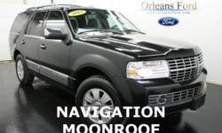 ***NAVIGATION***, ***MOONROOF***, ***TRAILER TOW***, ***THX CERTIFIED AUDIO***, ***HEATED COOLED FRONT SEATS***, ***REVERSE SENSING***, and ***CLEAN ONE OWNER CARFAX***. Take your hand off the mouse because this charming 2013 Lincoln Navigator is the