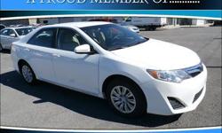 To learn more about the vehicle, please follow this link:
http://used-auto-4-sale.com/108681050.html
Outstanding design defines the 2013 Toyota Camry! A comfortable ride with plenty of style! With fewer than 35,000 miles on the odometer, this 4 door sedan