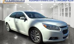 Clean carfax** 2014 Chevy Malibu 2LT in perfect condition and ready for new ownership. Touch screem power seat and bluetooth. Yonkers Auto Mall is the premier destination for all pre-owned makes and models. With the best prices & service on quality