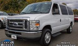 Sturdy and dependable, this pre-owned 2014 Ford Econoline Wagon XLT makes room for the whole team and the equipment. It comes equipped with these options: 3.73 axle ratio, Rear-wheel drive, 120 amp alternator, Black door handles, Manual air conditioning,