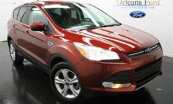 ***SE PACKAGE***, ***REVERSE SENSING***, ***KEYLESS ENTRY***, ***SYNC SYSTEMS***, ***SIRIUS RADIO***, ***REAR VIEW CAMERA***, and ***CLEAN ONE OWNER CARFAX***. This 2014 Escape is for Ford enthusiasts looking all around for that pristine example worthy of
