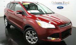 ***TITANIUM***, ***POWER LIFTGATE***, ***DAYTIME RUNNING LIGHTS***, ***HEATED LEATHER***, and ***CLEAN ONE OWNER CARFAX***. This 2014 Escape is for Ford lovers looking high and low for that perfect luxury SUV. This vehicle has been babied by the previous