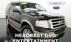 ***HEADREST DVD ENTERTAINMENT***, ***HEATED COOLED LEATHER SEATS***, ***HD TRAILER TOW***, ***CLEAN ONE OWNER CARFAX***, ***VISION PACKAGE***, and ***SIRIUS RADIO***. Don't pay too much for the beautiful-looking SUV you want...Come on down and take a look