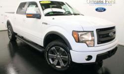 ***20"" WHEELS***, ***CLEAN CAR FAX***, ***FX4***, ***LEATHER***, ***ONE OWNER***, ***POWER SLIDING REAR WINDOW***, and ***REVERSE SENSING***. There is no better time than now to buy this hard-working 2014 Ford F-150, ready to get on the job and get