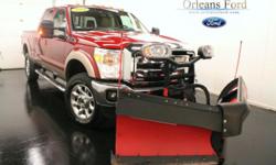 ***6.2L GAS V8 ***, ***BOSS V PLOW***, ***CLEAN CAR FAX***, ***LARIAT ULTIMATE***, ***LIKE NEW***, ***MOONROOF***, ***NAVIGATION***, and ***ONE OWNER***. Here at Orleans Ford Mercury Inc, we try to make the purchase process as easy and hassle free as