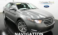 ***NAVIGATION***, ***LIMITED***, ***HEATED COOLED FRONT SEATS***, ***LEATHER***, ***DAYTIME RUNNING LIGHTS***, and ***REVERSE SENSING***. Like new. There are used cars, and then there are cars like this well-taken care of 2014 Ford Taurus. This luxury
