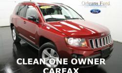 CLEAN CARFAX!!, ONE OWNER!, LOW MILES!, FULLY SERVICED!, PRICED TO SELL!, WE FINANCE HERE!, And LIKE NEW!. Alloy wheels, Keyless Entry, and Quick Order Package 25A. Come take a look at the deal we have on this outstanding 2014 Jeep Compass. This terrific