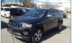 JEEP CERTIFICATION INCLUDED!! NO HIDDEN FEES!! CLEAN CARFAX!! ONE OWNER!! FULLY LOADED!! This 2014 Jeep Grand Cherokee Limited is proudly offered by Central Avenue Chrysler Drive home in your new pre-owned vehicle with the confidence of knowing you're