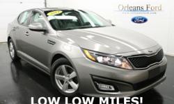 ***LOW LOW MILES***, ***FACTORY WARRANTY***, ***LIKE NEW***, ***WE FIINANCE***, ***TRADE HERE***, and ***BEST VALUE***. Hold on to your seats! If you're looking for an used vehicle in superb condition, look no further than this 2014 Kia Optima. You won't