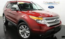***DUAL PANEL MOONROOF***, ***NAVIGATION***, ***20 POLISHED WHEELS***, ***TRAILER TOW***, ***HEATED LEATHER***, and ***POWER LIFTGATE***. If you demand the best things in life, this terrific 2015 Ford Explorer is the fully-loaded SUV for you. Packed with