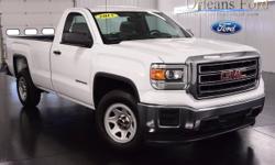 To learn more about the vehicle, please follow this link:
http://used-auto-4-sale.com/108637661.html
*WORK TRUCK*, *PRICED TO SELL*, *8"" BOX*, *12 IN STOCK*, and *GMC TOUGH*. Takes charge with aplomb. This 2015 Sierra 1500 is for GMC fans looking all
