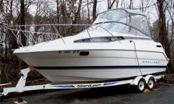 Please call boat owner Bruce at 315-685- three zero seven eight. Boat is located in Skaneateles, New York. New engine just through break in. All equipment-sonarfish
finder,GPS, queen bed,duel batter charger, all lines, anchor Fully equipped ready to
go.