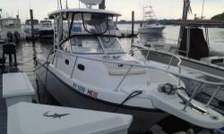 Boat belongs to a service customer who needs to sell. Sold and serviced by us. Great opportunity! Call Brad McCabe 516-232-6395 for an appointment to see or more info.
Factory Description:The Mako 253 Walk Around is perfect for the offshore angler and his