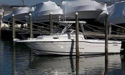 Please contact the owner directly @ 347-728-3199 or m-morello(at)hotmail(dot)com.2001 Seaswirl Striper 26ft walkaround cuddy cabin.
Good condition, runs great 5.0 Volvo Penta motor I/O merc outdrive, maintained professionally, winterized/summarized,