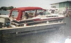 Please call boat owner Joe at 239-656 seven zero eight zero or 239-848-two five zero zero. Boat is located in the Thousand Islands in Clayton, New York. Hanson Windlass with separate battery and switch, VHF radio, includes 6 batteries, 4 deep cycle for