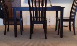 5-Piece Cherry dining set. Excellent condition. Purchased new in January and barely used. $200 or best offer