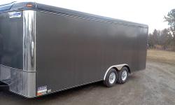 New United XLMTV 7x16 Enclosed Motorcycle Trailer
Color - Pewter/Black
Finished Interior/Walls & Floor
(2) Removable Motorcycle Wheel Chocks
(8) D Rings
LED Lights
Aluminum Wheels
16" On Centers
$0 Financing Available
Call For Details
AJ'S - 585-591-1441