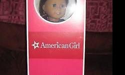 Retired!
American Girl Saige Doll full size New in Box, never opened or removed.
Comes with 2 BOOKS! Saige Book AND Saige Paints the Sky book as a bonus!
I purchased these dolls direct from AG in December 2013.
Everything is new.
Cash only. You must pick