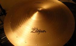 Other than some stick marks, this is in new condition. Musicians Friend price is $339. Here is the Zildjian description:
Zildjian's newly designed 22" A Zildjian Swish Knocker, which features a smoother and sweeter "knock," was inspired by the model Mel