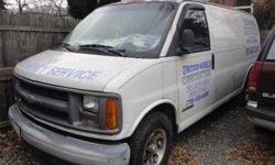 I HAVE FOR SALE A 1999 CHEVY EXPRESS 2500 CARGO/WORK VAN. THE VAN HAS ONLY 90,000.00 ORIGINAL MILES ON IT. EVERYTHING ON THIS VAN WORKS IT HAS A 5.7 LITTER V8 ENGINE MULTI PORT INJECTION SINGLE OVERHEAD CAM. AN AUTOMATIC TRANSMISSION. THIS VAN IS A WORK