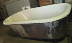 Clawfoot Bathtubs
Several to choose from
Additional, newer bathtub available (see 4th picture)
Reasonable prices
Call 716-484-4160
Or stop by:
Atlas Pickers
1061 Allen Street
Jamestown, NY
Open Monday-Friday 8AM to 4PM