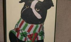 Cracker Barrel - Mingle and Jingle Series
Boston Terrier Dog Cookie Jar
Mint Condition (Also have the Salt & Pepper Shakers)
$50.oo & Ready for Pick-Up !!!