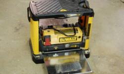 DeWalt 12 1/2" Planer
Original Owner - Excellent Condition
$275 FIRM
Please respond with a phone number all others will be discarded. Thank you
IF LISTED IT IS STILL AVAILABLE