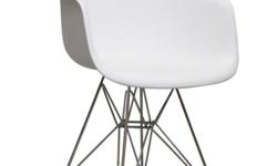 www.allfurnitureusa.com
Product description:
Wire Pyramid Armchairs are crafted out of molded plastic for the seat and a chromed steel wire "pyramid" base. Comfortable and versatile, this chair can be used to decorate any space.
High-quality