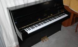 The Essex piano is designed by Steinway & Sons. This 2009 model is a fine example of the superior Steinway craftsmanship the makes these pianos so remarkable. It?s a truly well crafted instrument with a beautiful tone and perfectly balanced touch. This